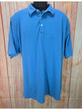 Peter Millar Collection Blue Perfect Pique Polo XXL